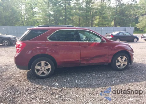 2016 Chevrolet Equinox Lt из США, поврежденный, VIN 2GNALCEK5G1127775